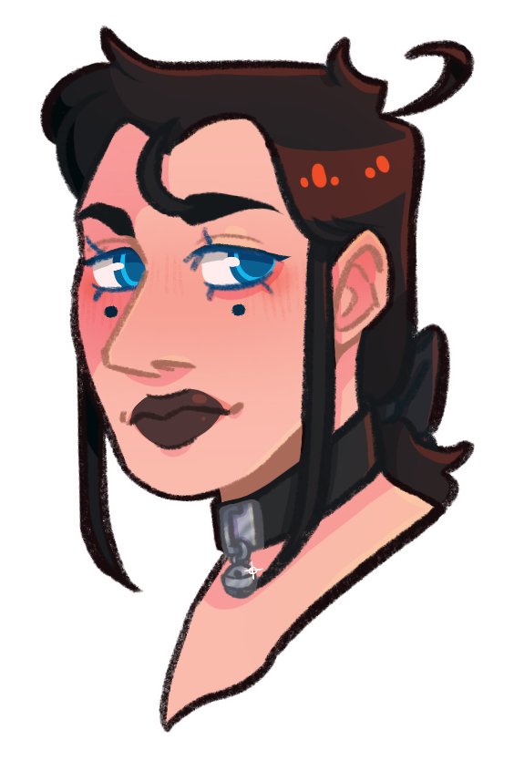 Image of a man's face, transparent background, used for an icon